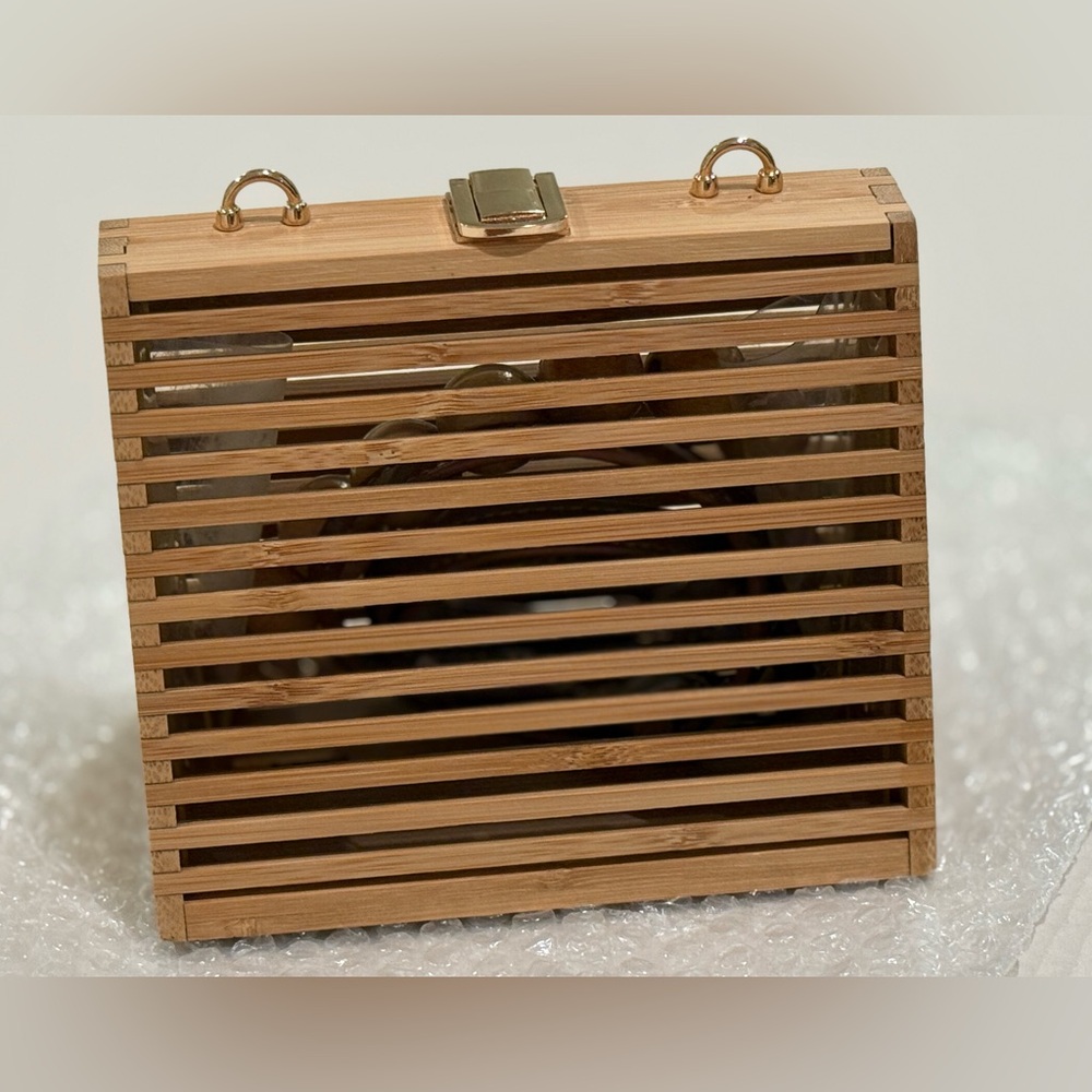 Unique wooden bag